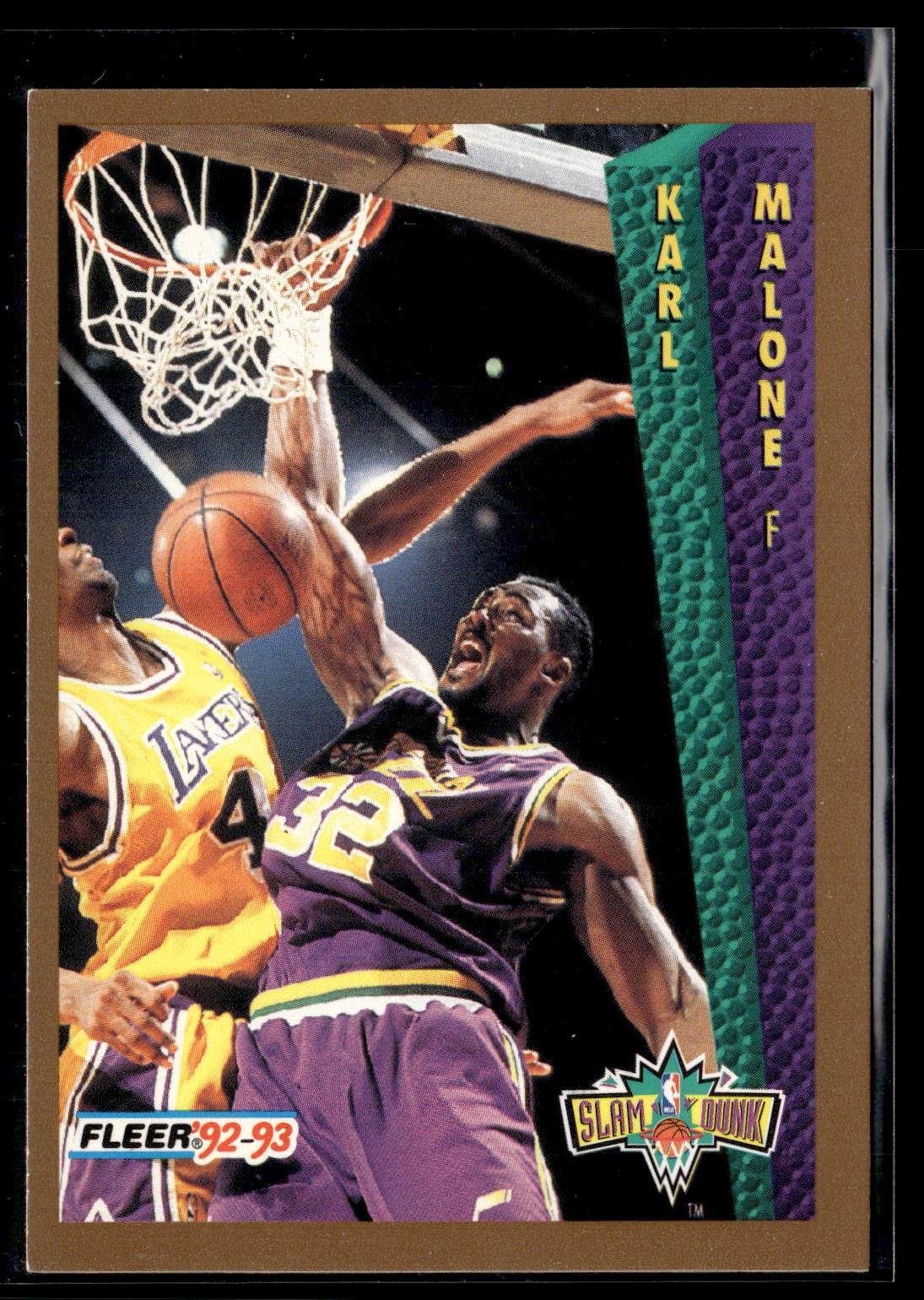 1992-93 Fleer #268 Karl Malone