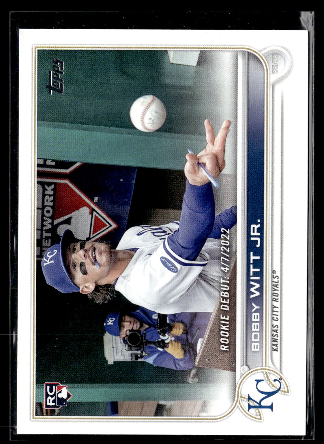 2022 Topps Update #US187 Bobby Witt Jr.
