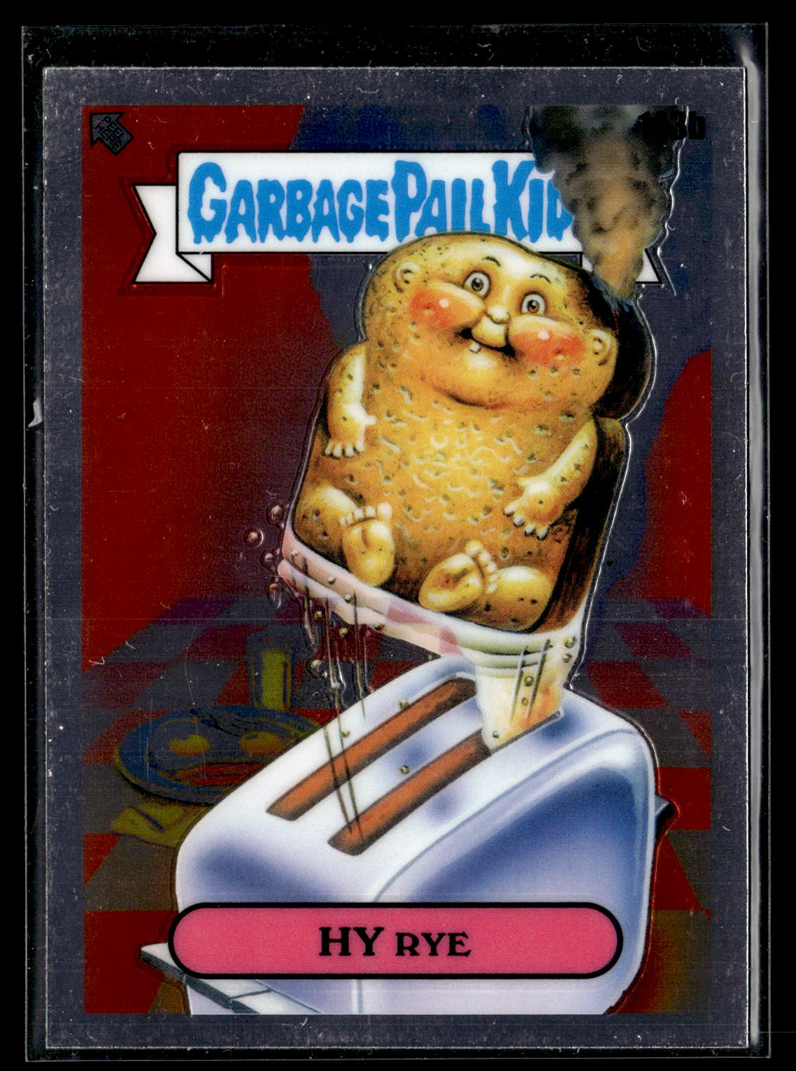 2021 Topps Chrome Garbage Pail Kids Original Series 4 #143b Hy Rye