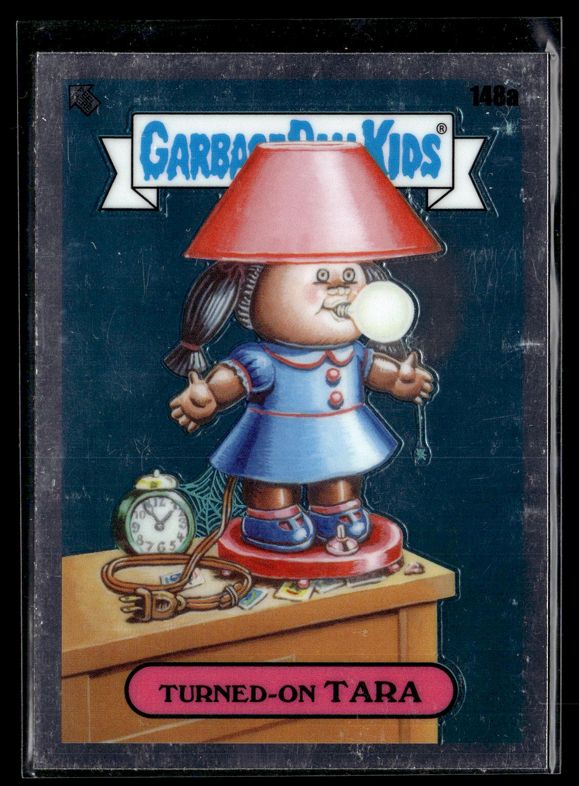 2021 Topps Chrome Garbage Pail Kids Original Series 4 #148a Turned-On Tara