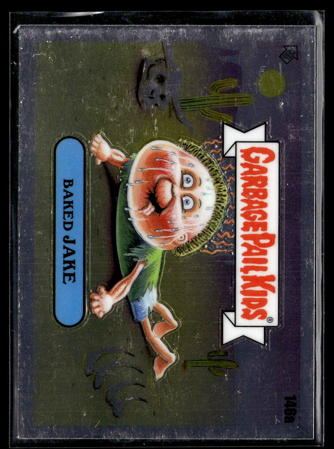 2021 Topps Chrome Garbage Pail Kids Original Series 4 #146a Baked Jake