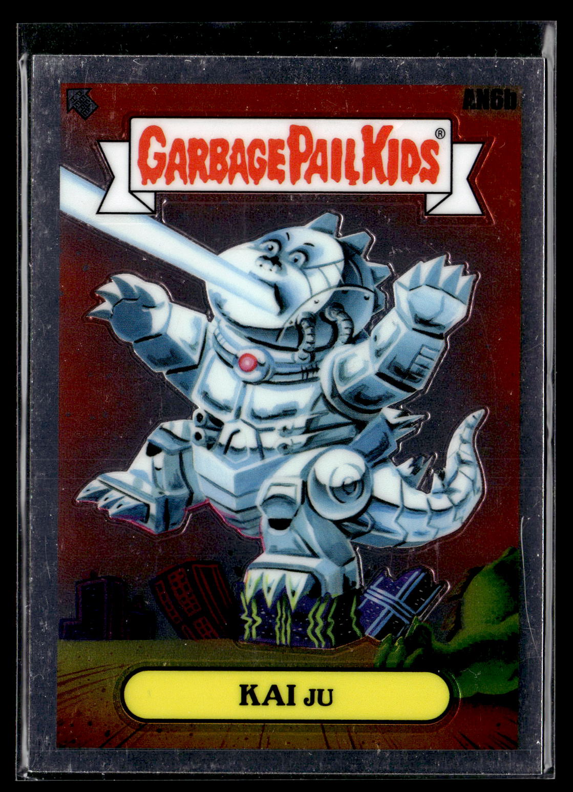 2021 Topps Chrome Garbage Pail Kids Original Series 4 #AN6b Kai Ju