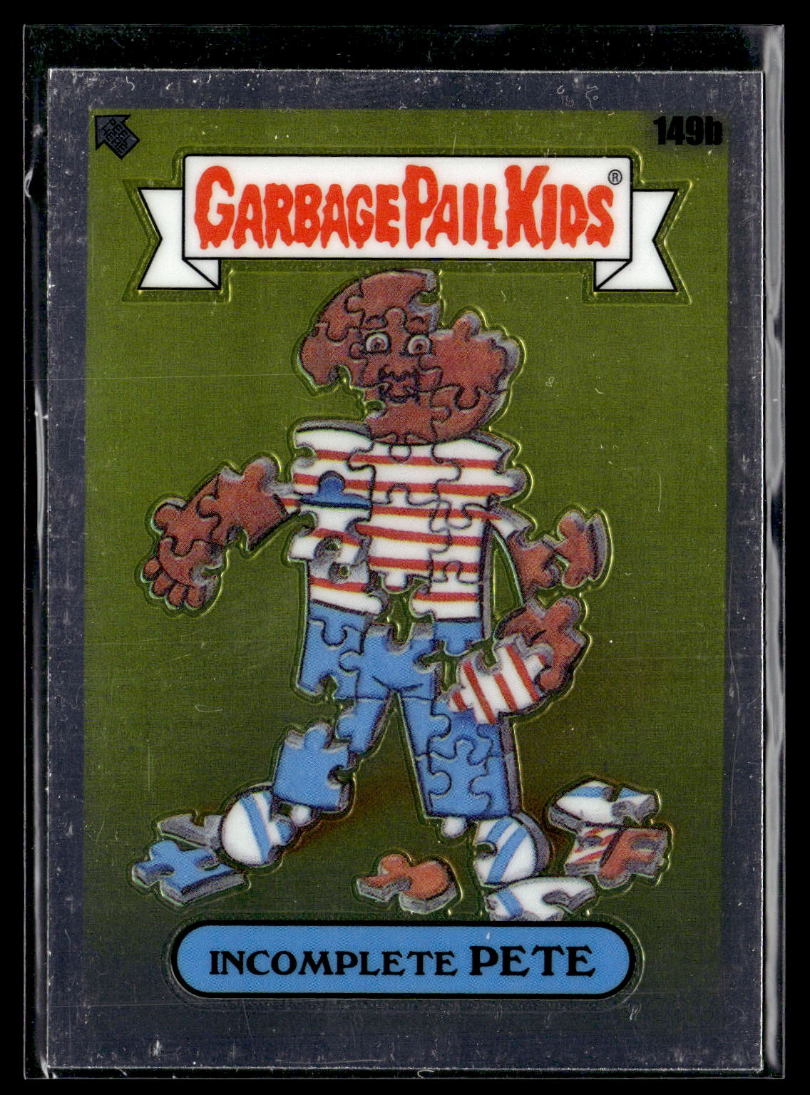 2021 Topps Chrome Garbage Pail Kids Original Series 4 #149b Incomplete Pete