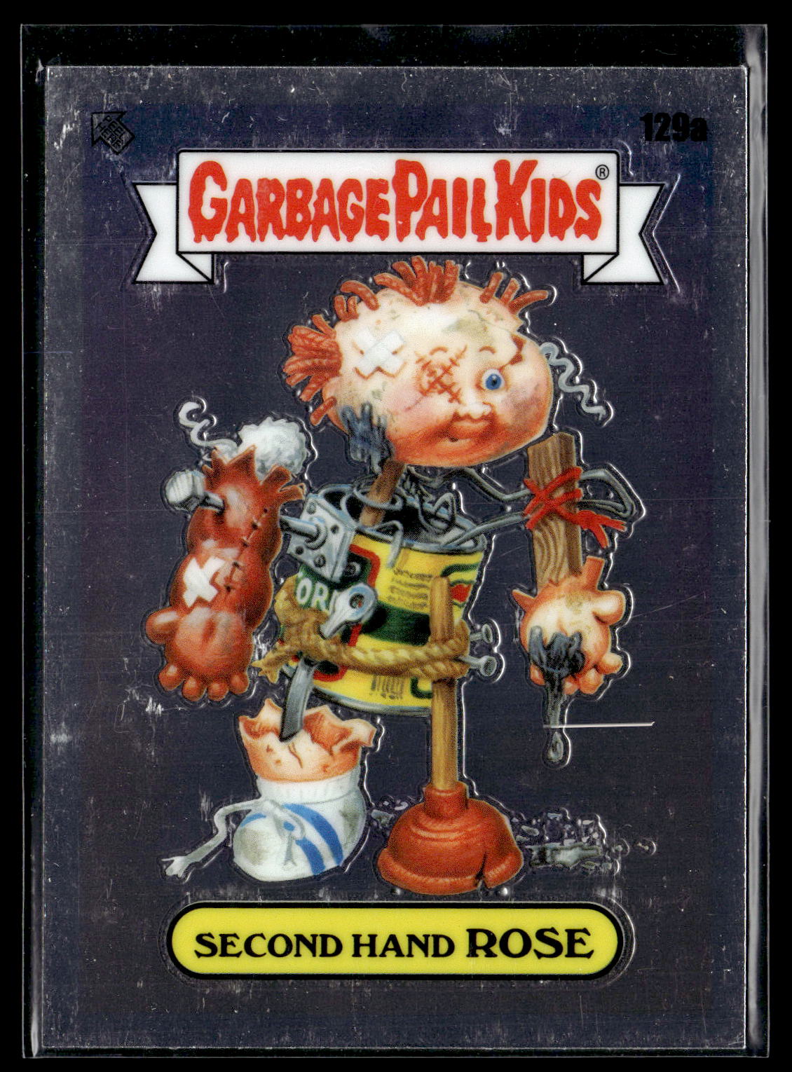 2021 Topps Chrome Garbage Pail Kids Original Series 4 #129a Second Hand Rose