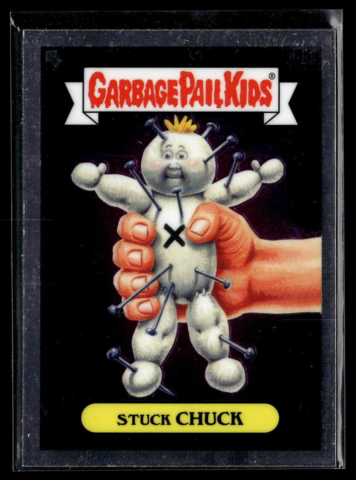 2020 Topps Chrome Garbage Pail Kids #85a Stuck Chuck