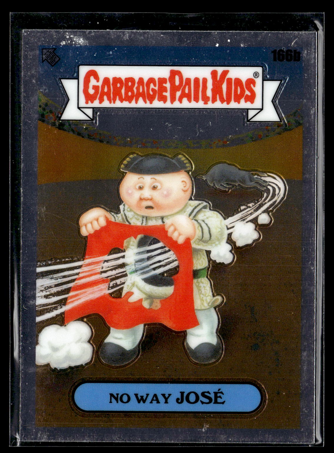 2021 Topps Chrome Garbage Pail Kids Original Series 4 #166b No Way Jose