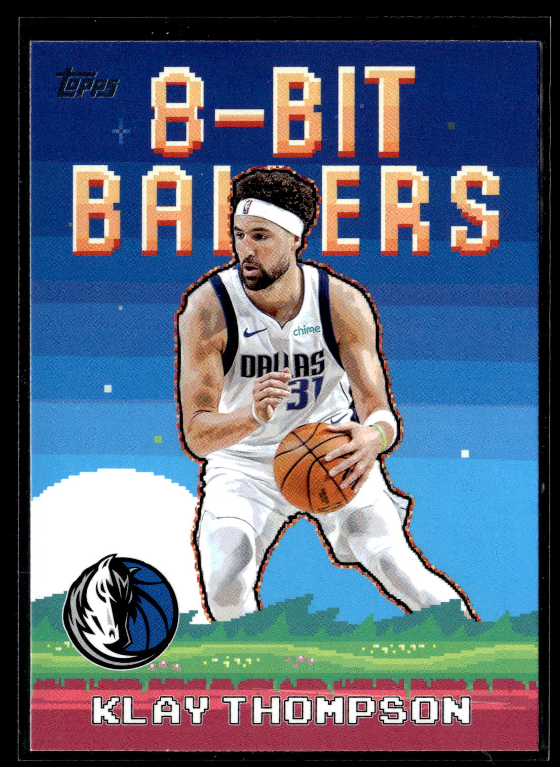 2025-26 Topps #8B-15 Klay Thompson 8-Bit Ballers