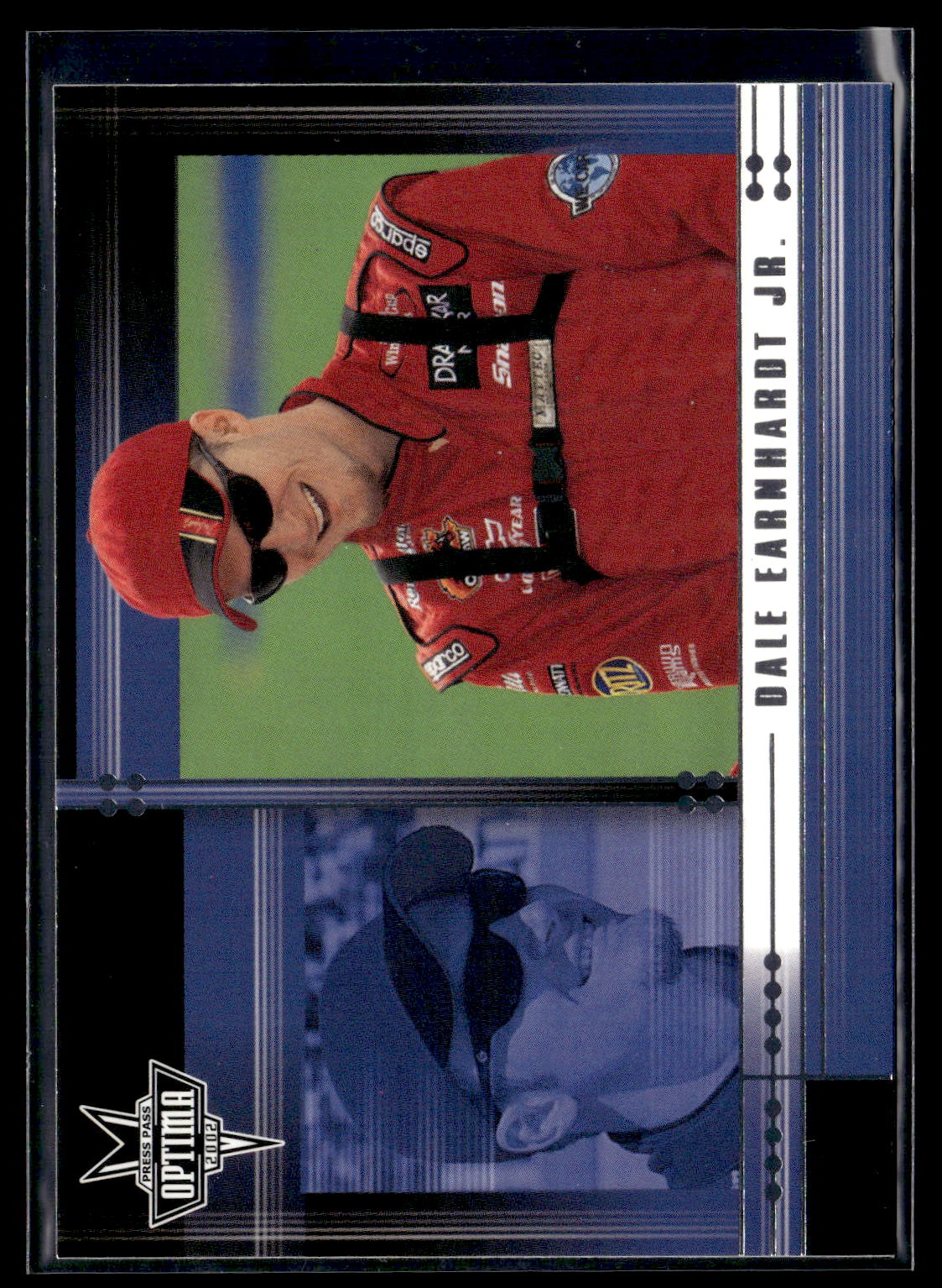 2002 Press Pass Optima #7 Dale Earnhardt Jr.