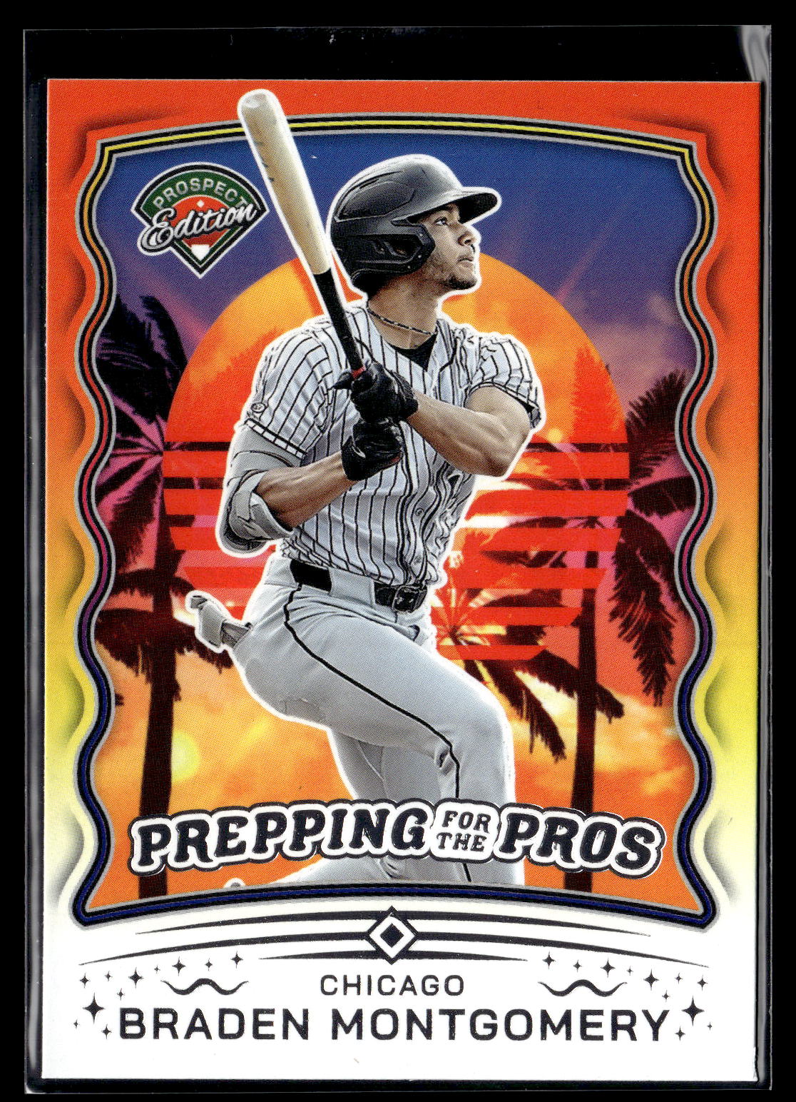2025 Panini Prospect Edition #4 Braden Montgomery Prepping for the Pros
