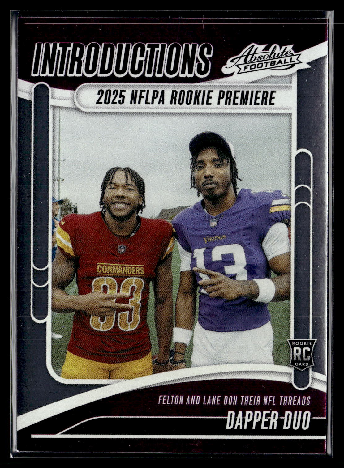 2025 Panini Absolute #I-TFN Dapper Duo Introductions