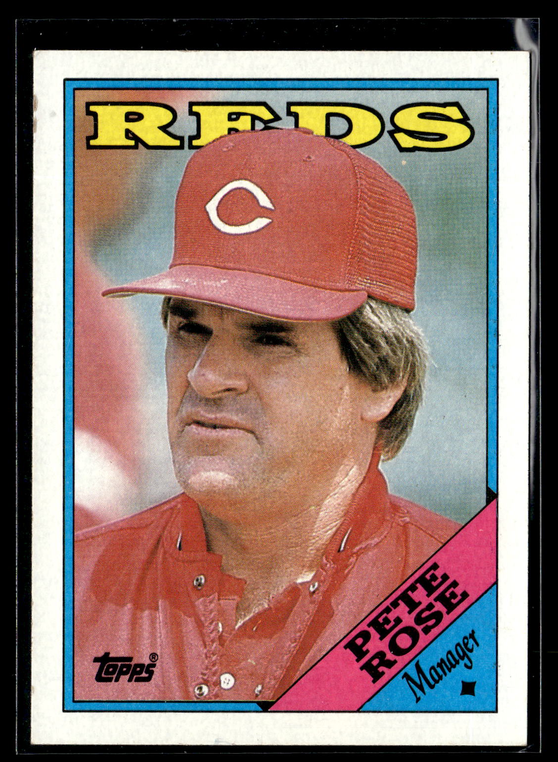1988 Topps #475 Pete Rose