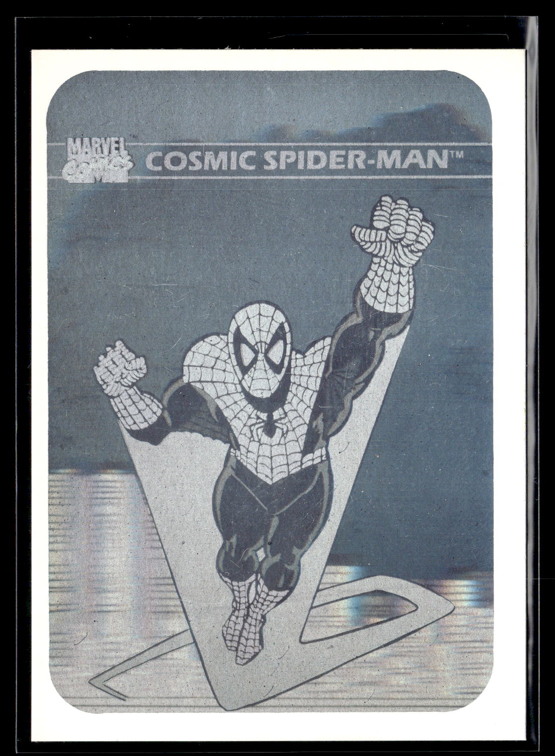 1990 Impel Marvel Universe #MH1 Cosmic Spider-Man Holograms
