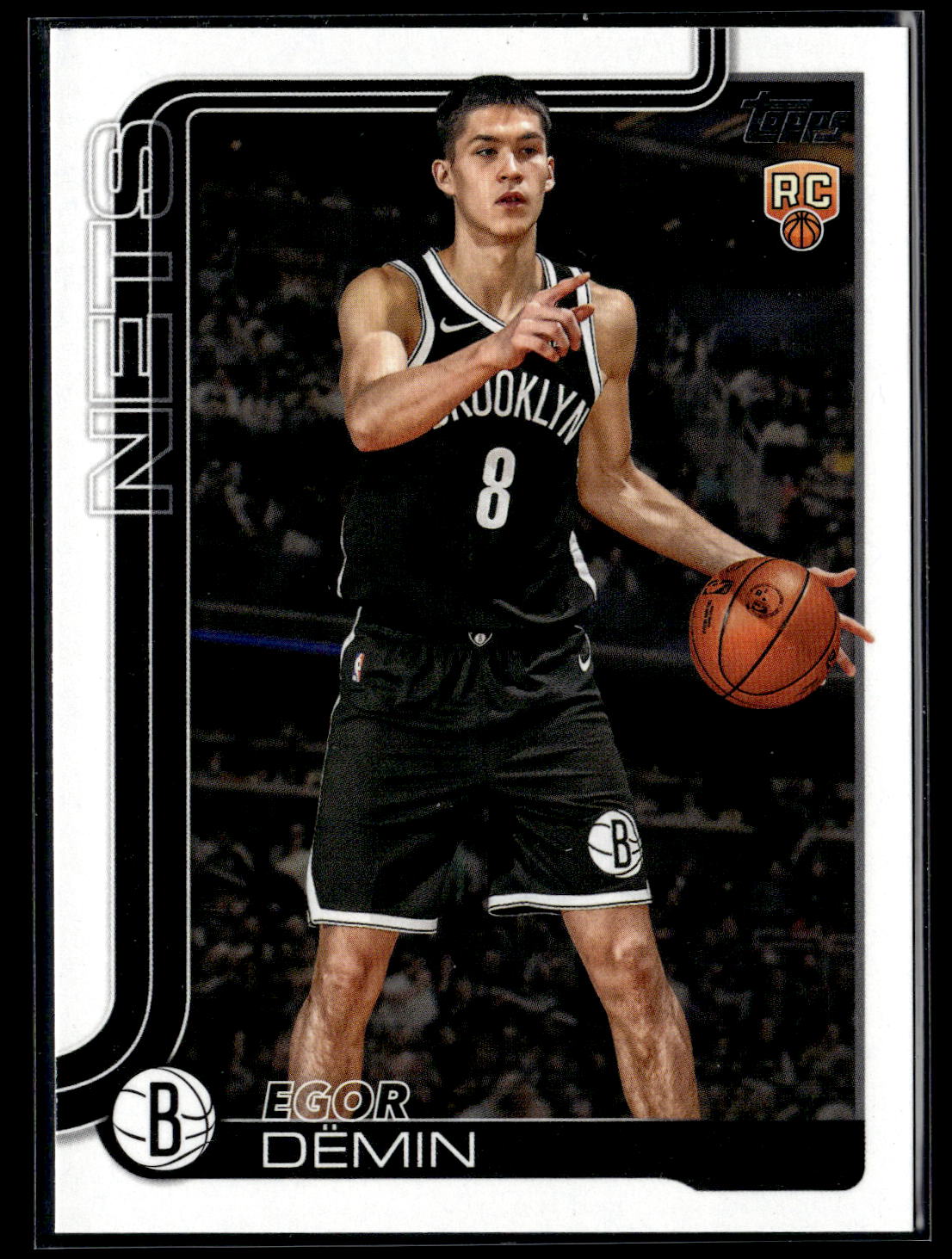 2025-26 Topps #208 Egor Dëmin Rookie