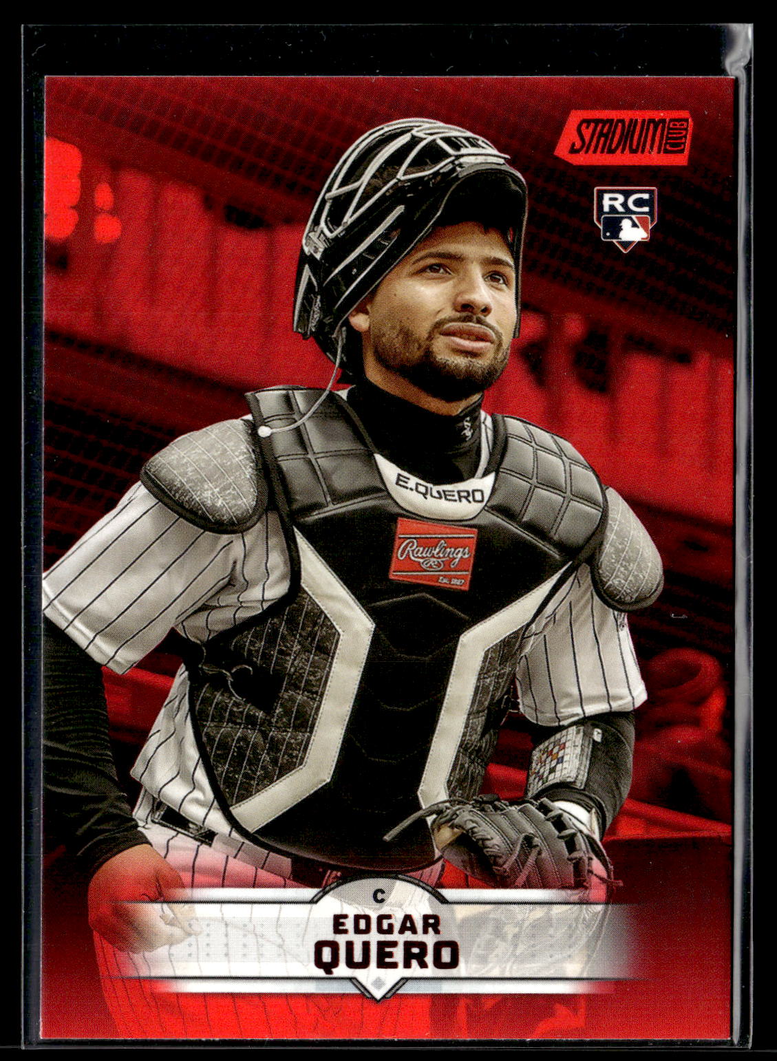 2025 Stadium Club #66 Edgar Quero Red Foil Rookie