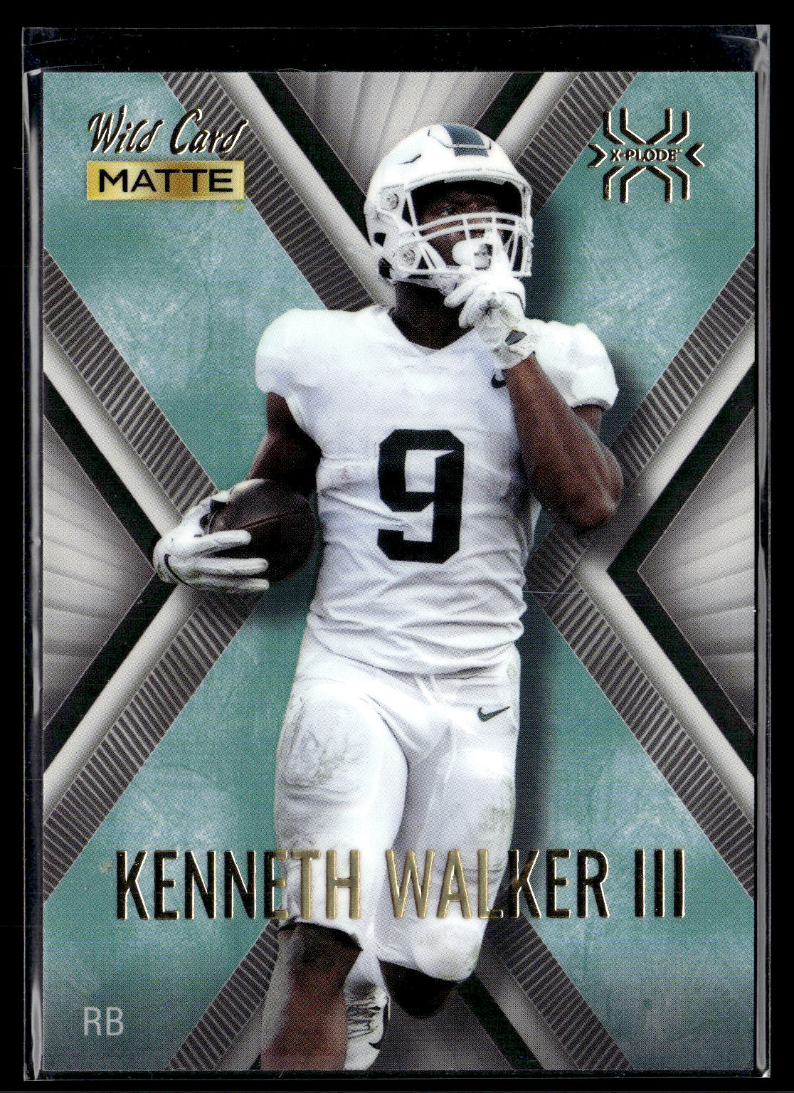 2022 Wild Card Matte #WW-32 Kenneth Walker III