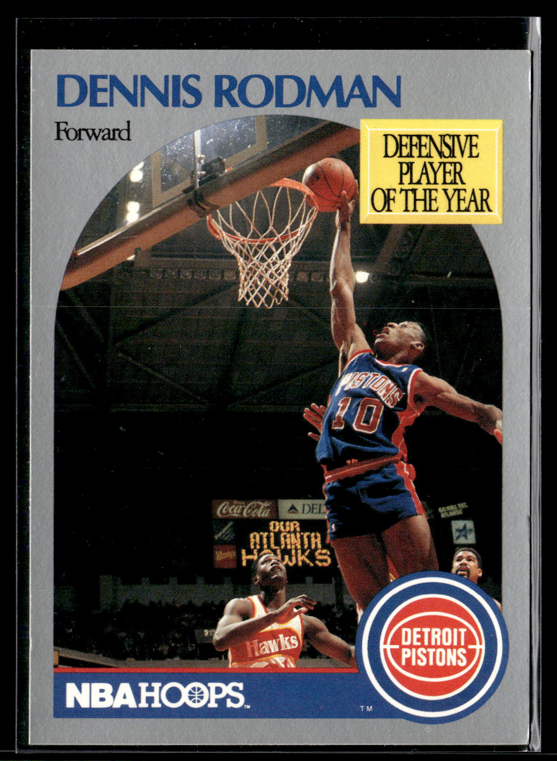 1990-91 Hoops #109 Dennis Rodman
