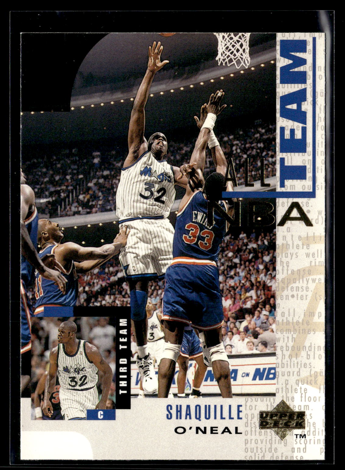 1994-95 Upper Deck #23 Shaquille O'Neal