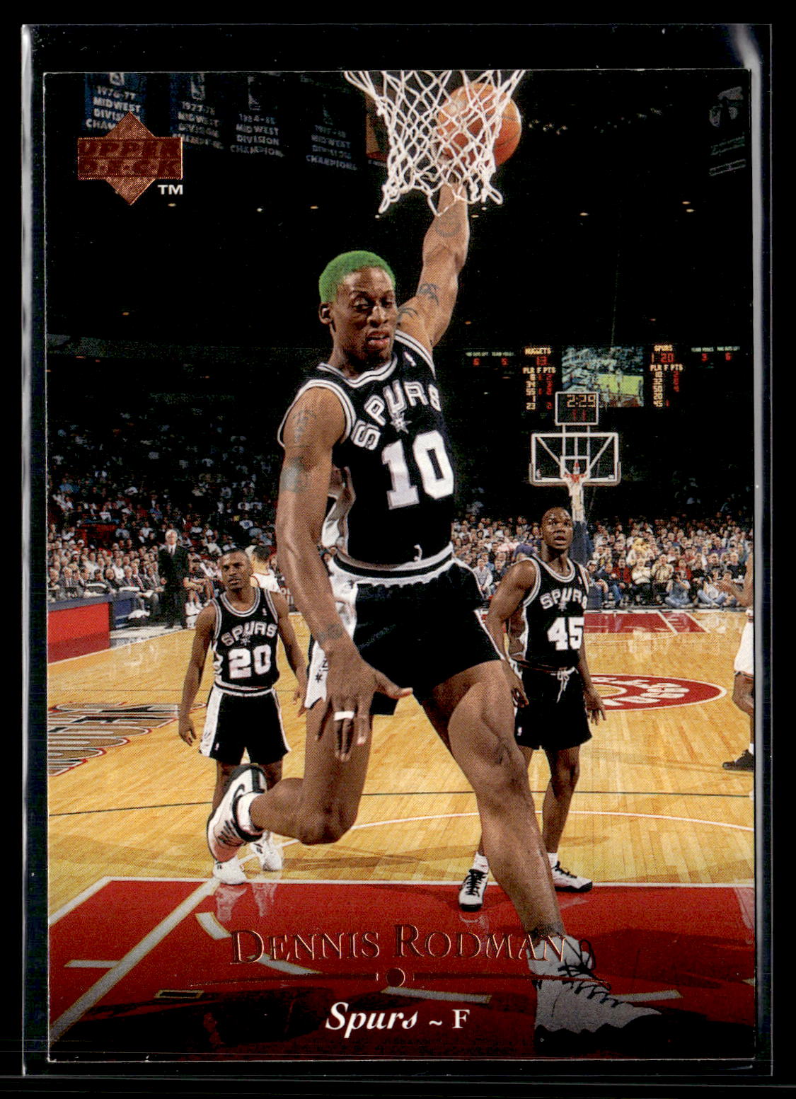 1995-96 Upper Deck #40 Dennis Rodman