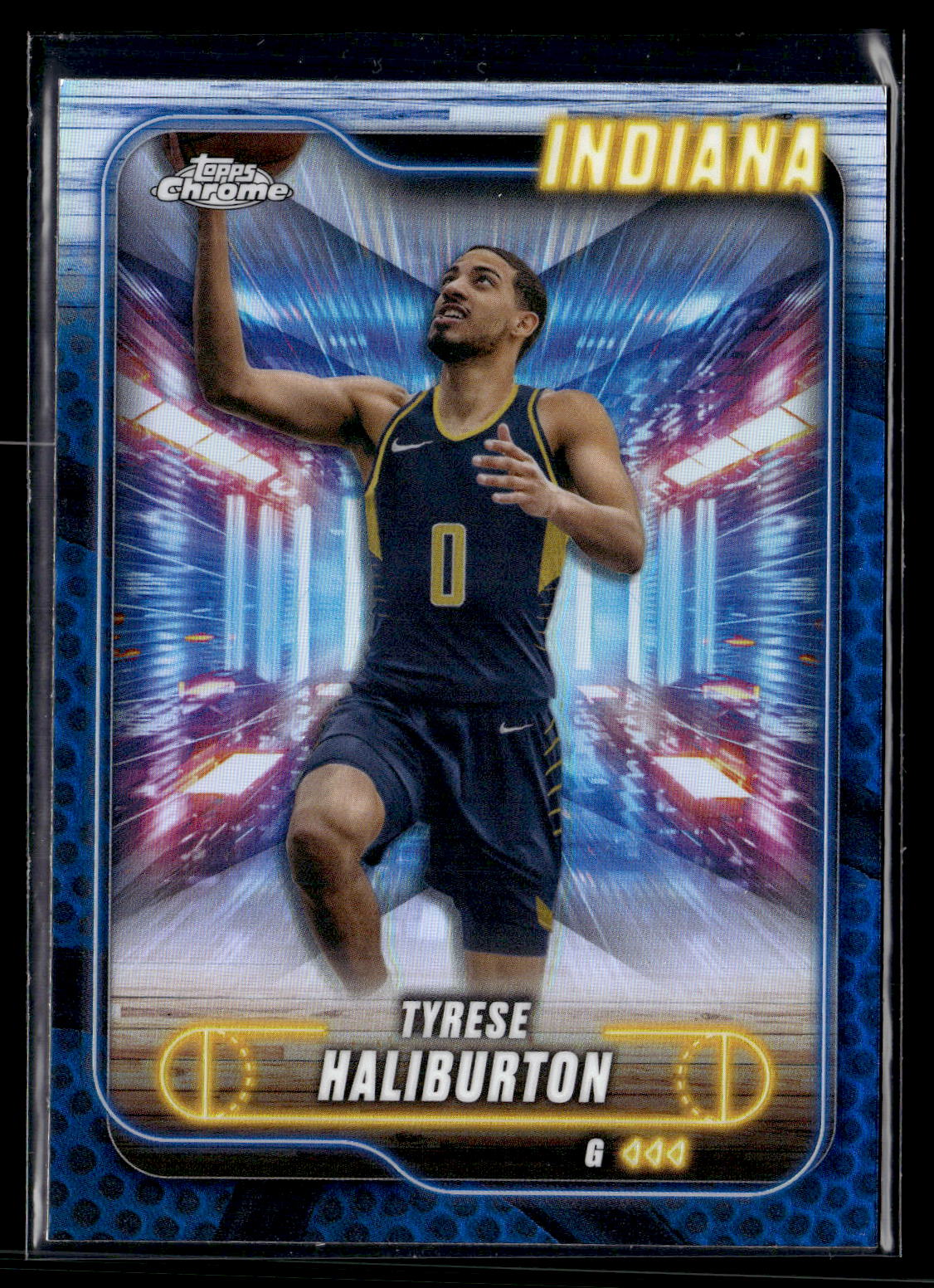2024-25 Topps Chrome #100 Tyrese Haliburton