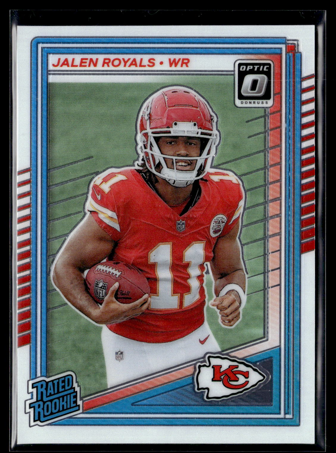 2025 Donruss Optic #251 Jalen Royals Rookie
