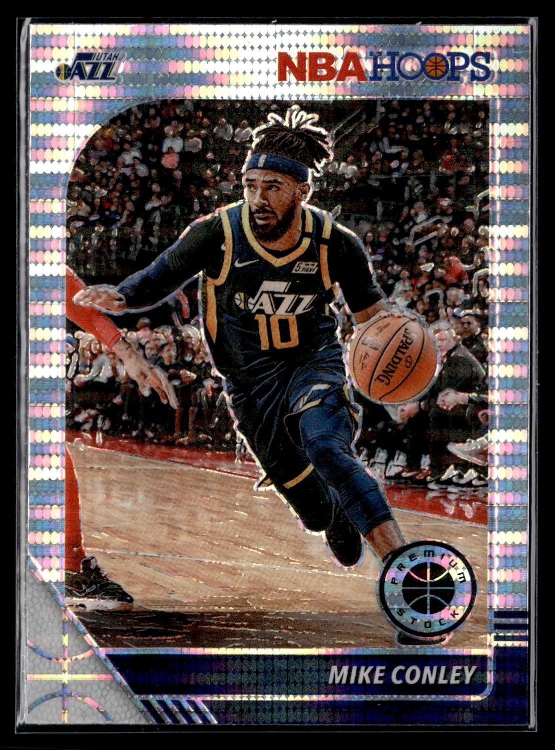 2019-20 Hoops Premium Stock #186 Mike Conley Prizms Pulsar
