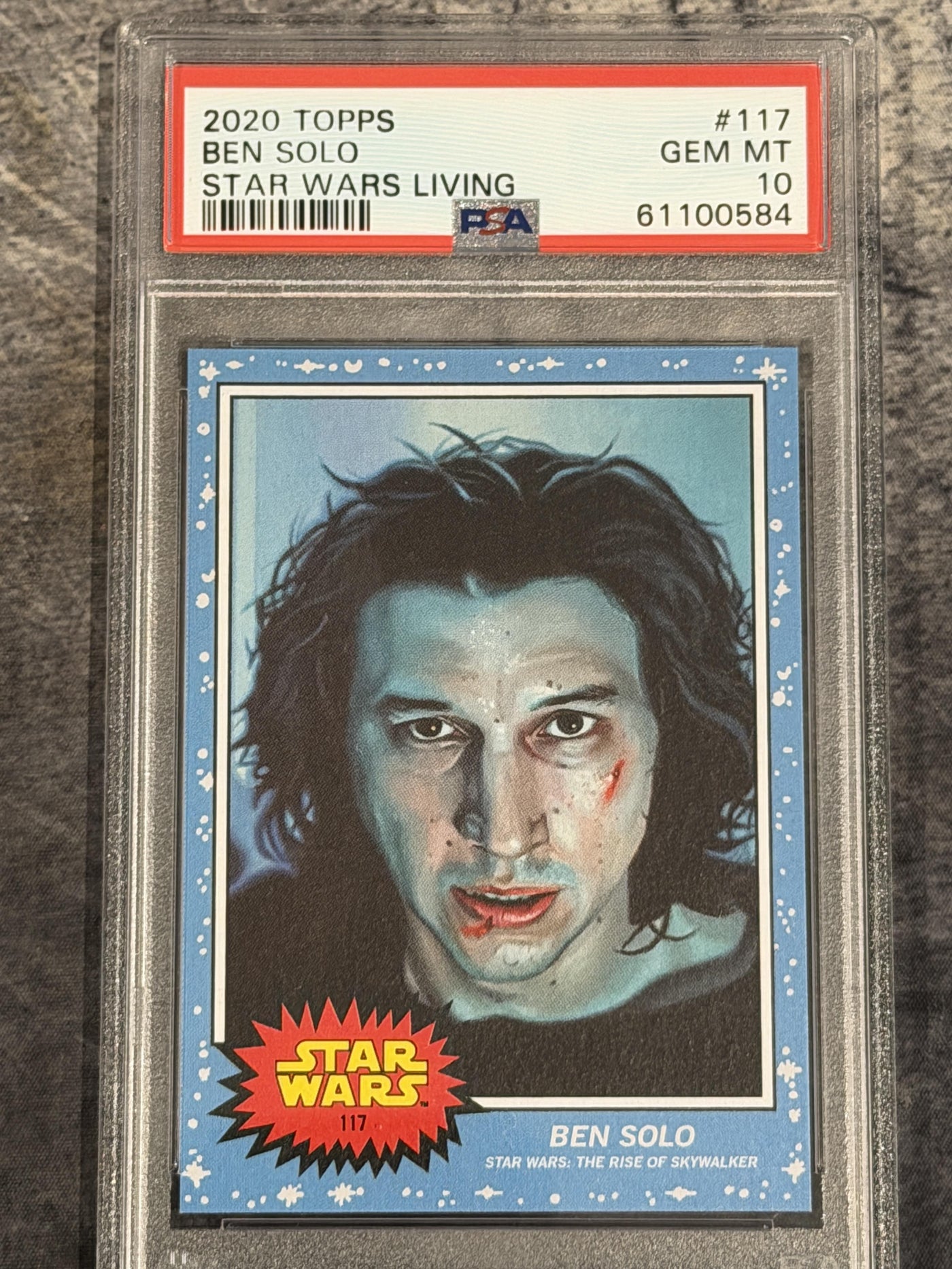 2020 Topps Living Star Wars #117 Ben Solo PSA 10 Gem Mint