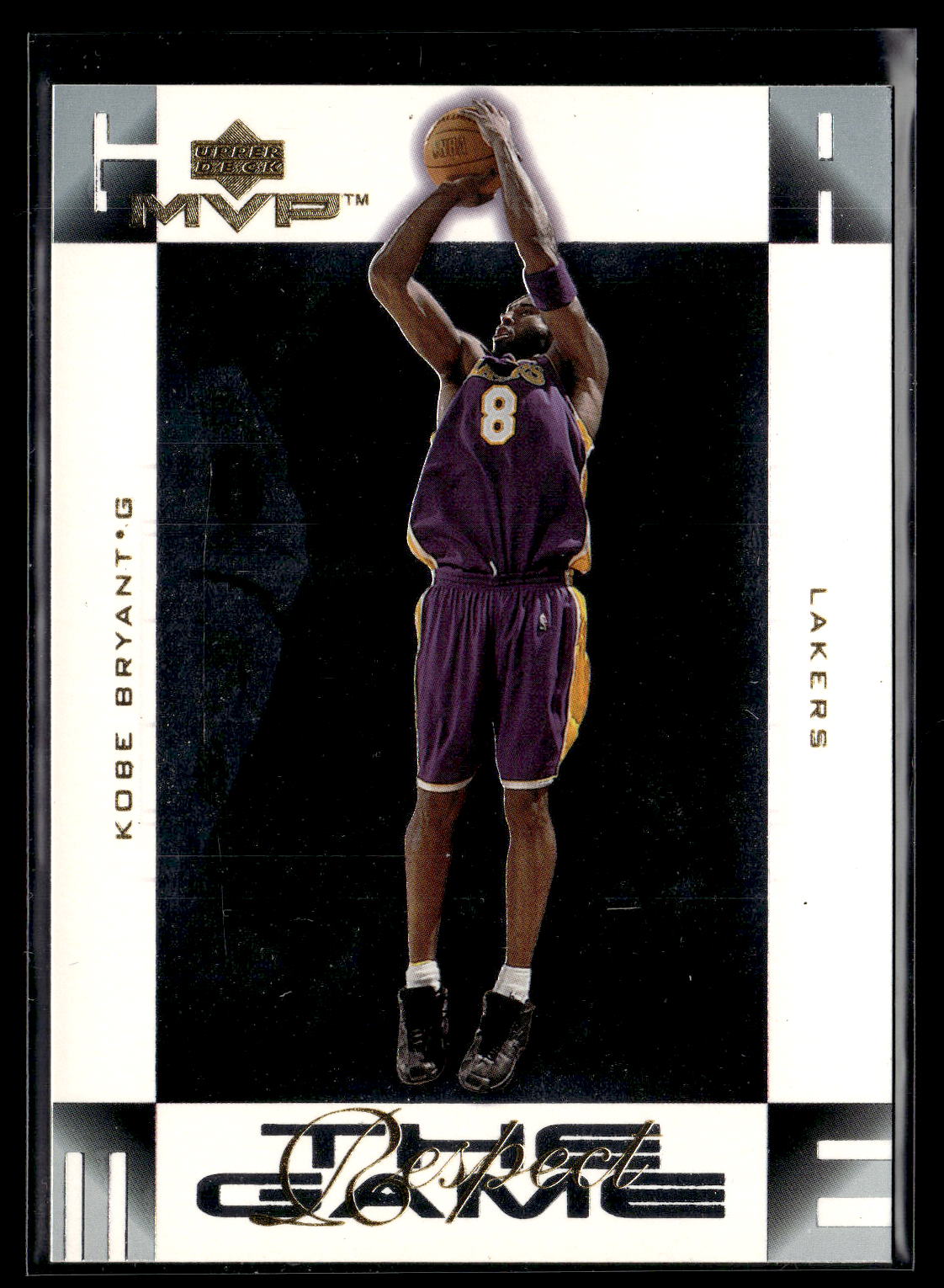 2001-02 Upper Deck MVP #RG1 Kobe Bryant Respect the Game