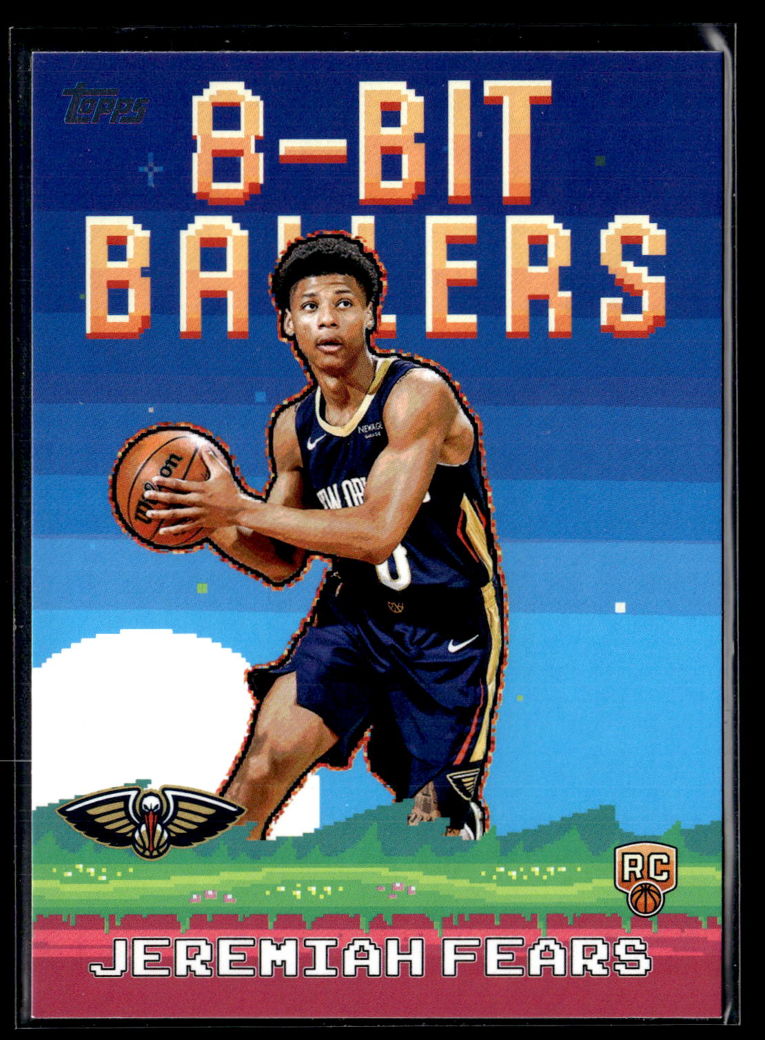 2025-26 Topps #8B-37 Jeremiah Fears 8-Bit Ballers