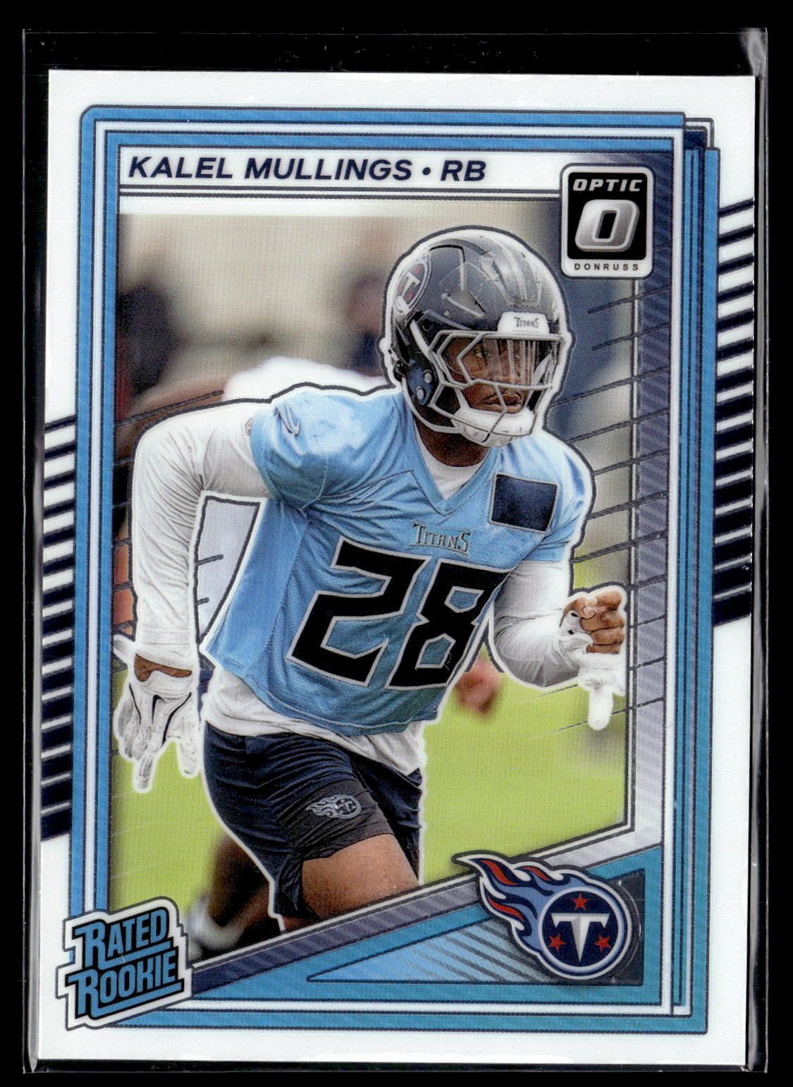 2025 Donruss Optic #262 Kalel Mullings Rookie