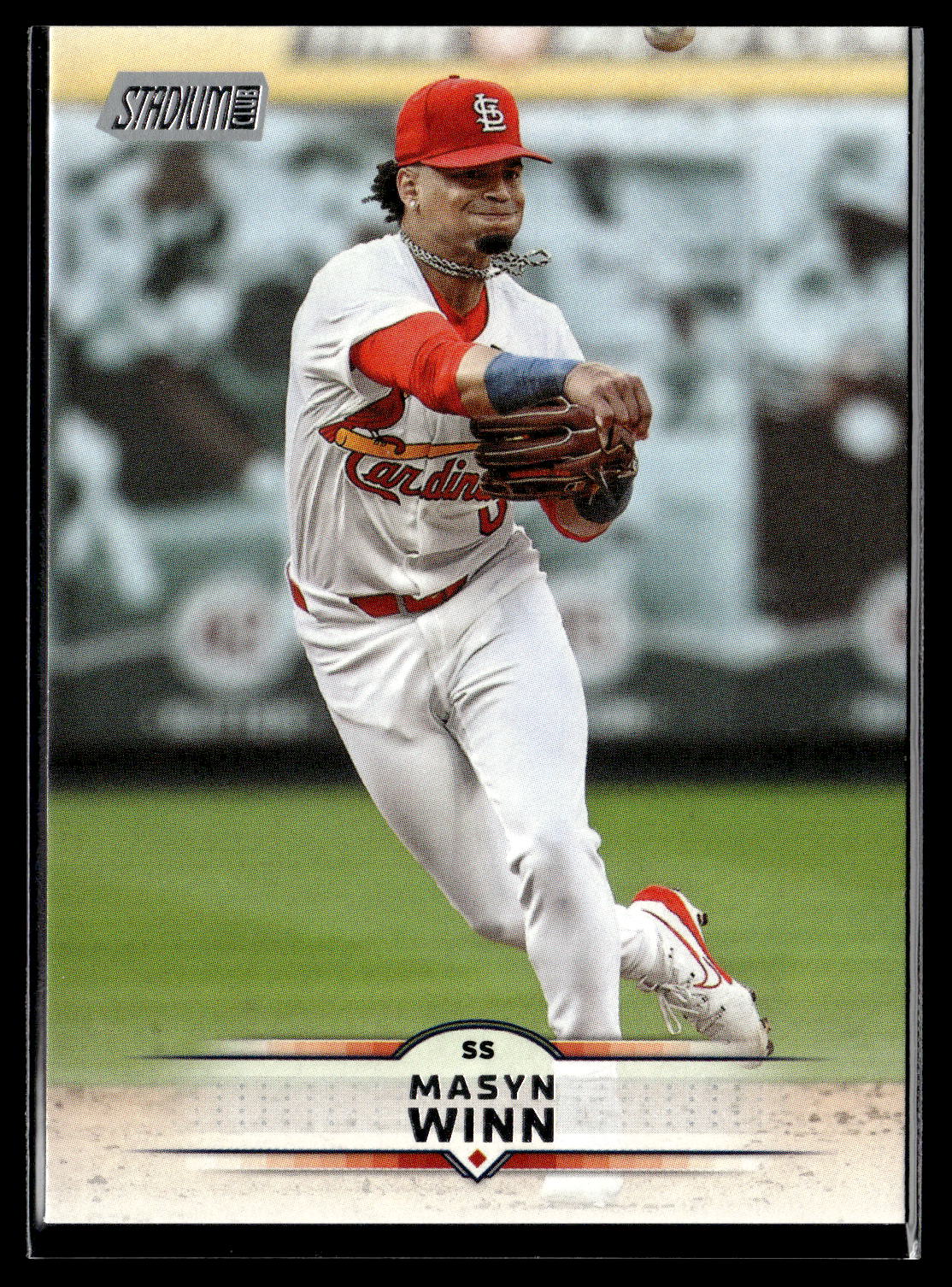 2025 Stadium Club #183 Masyn Winn Blue Foil