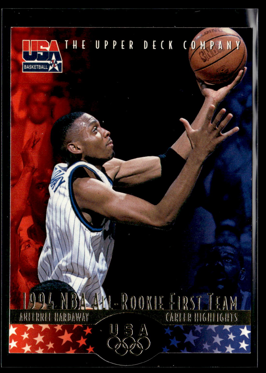 1996 Upper Deck USA #2 Anfernee Hardaway