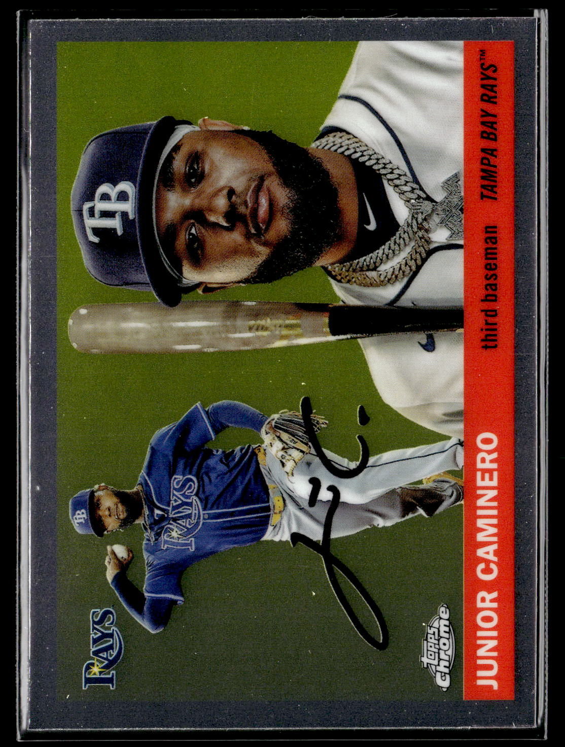 2025 Topps Chrome Platinum #168 Junior Caminero