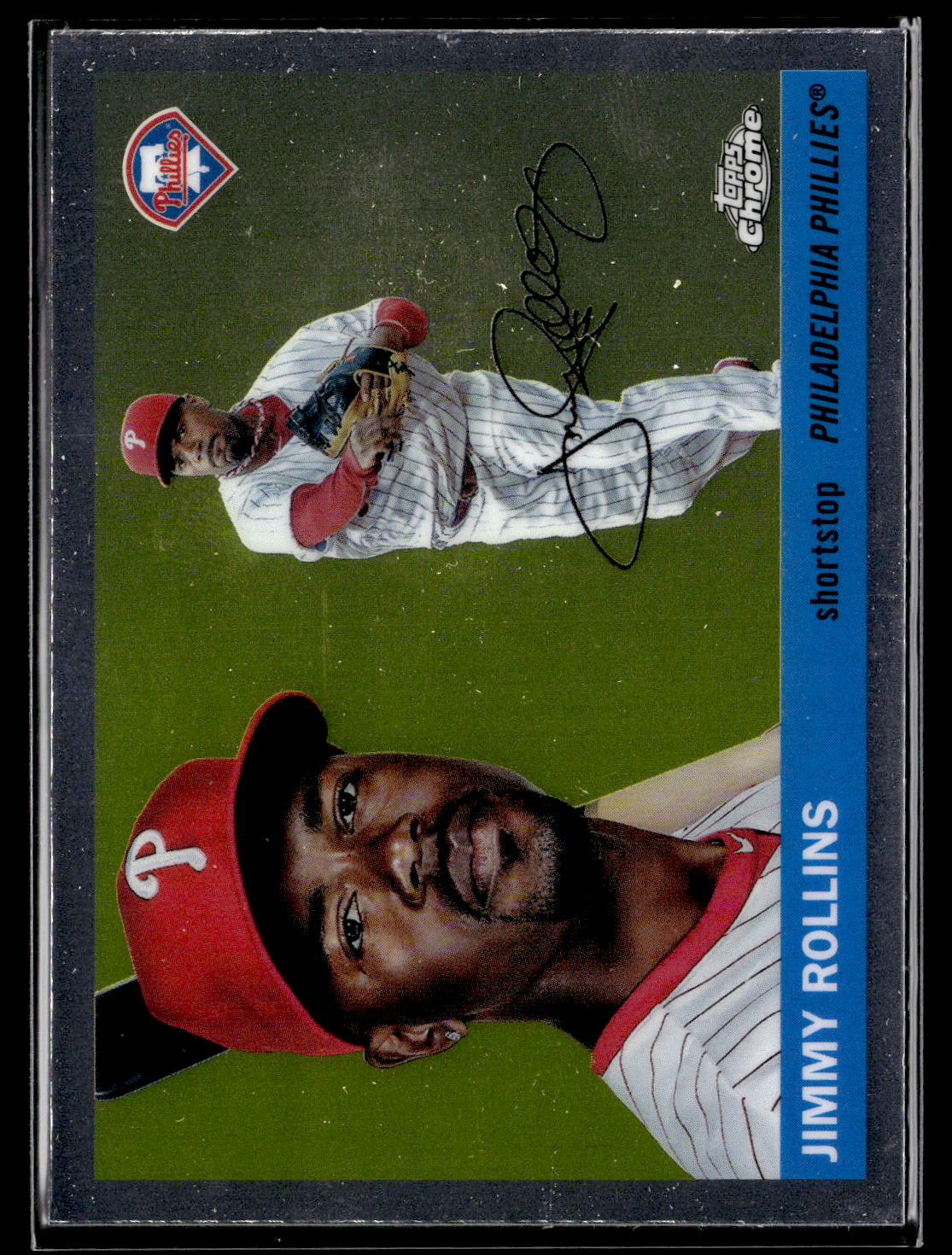 2025 Topps Chrome Platinum #423 Jimmy Rollins