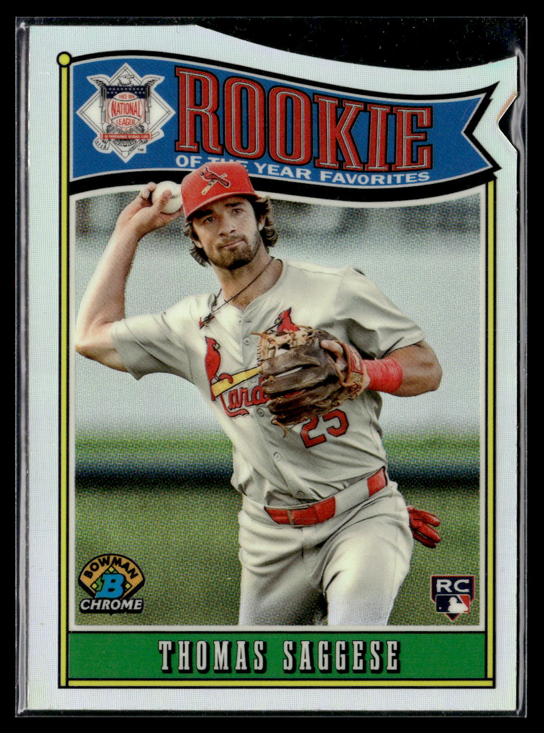 2025 Bowman #ROY-6 Thomas Saggese Rookie of the Year Favorites