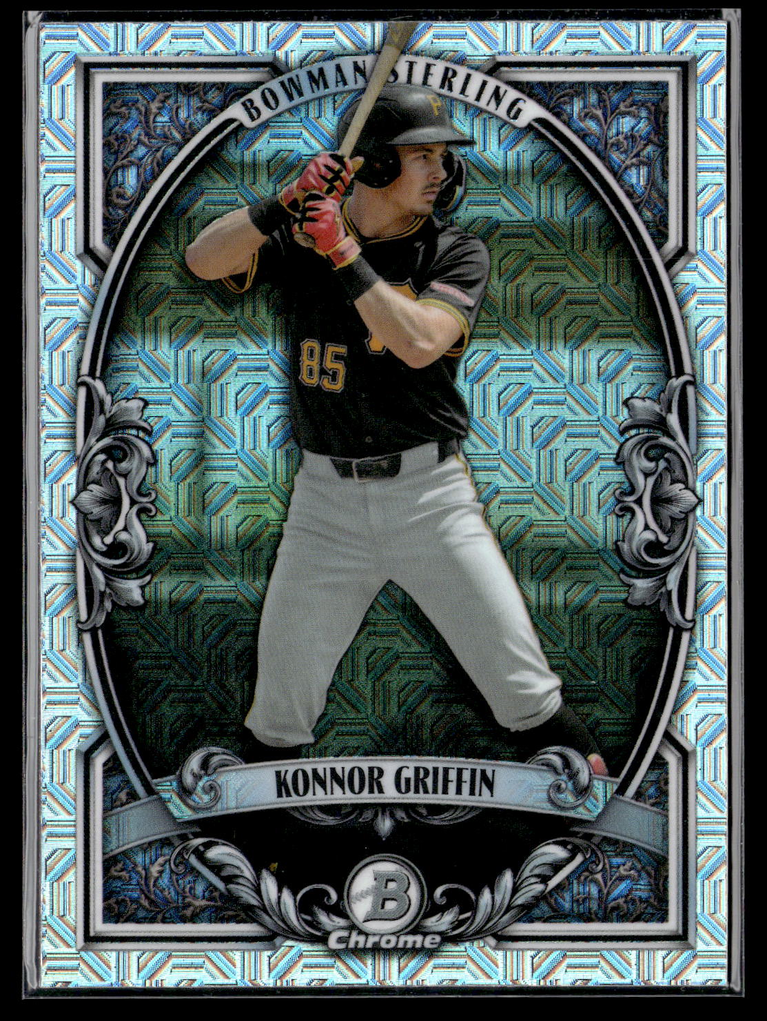 2026 Bowman #BST-7 Konnor Griffin Bowman Sterling Mojo Refractors