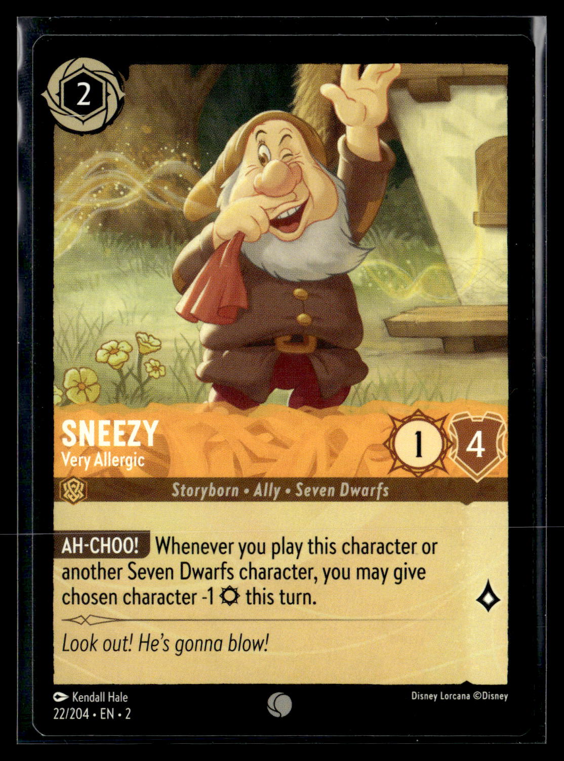 Rise of the Floodborn #22/204 Sneezy