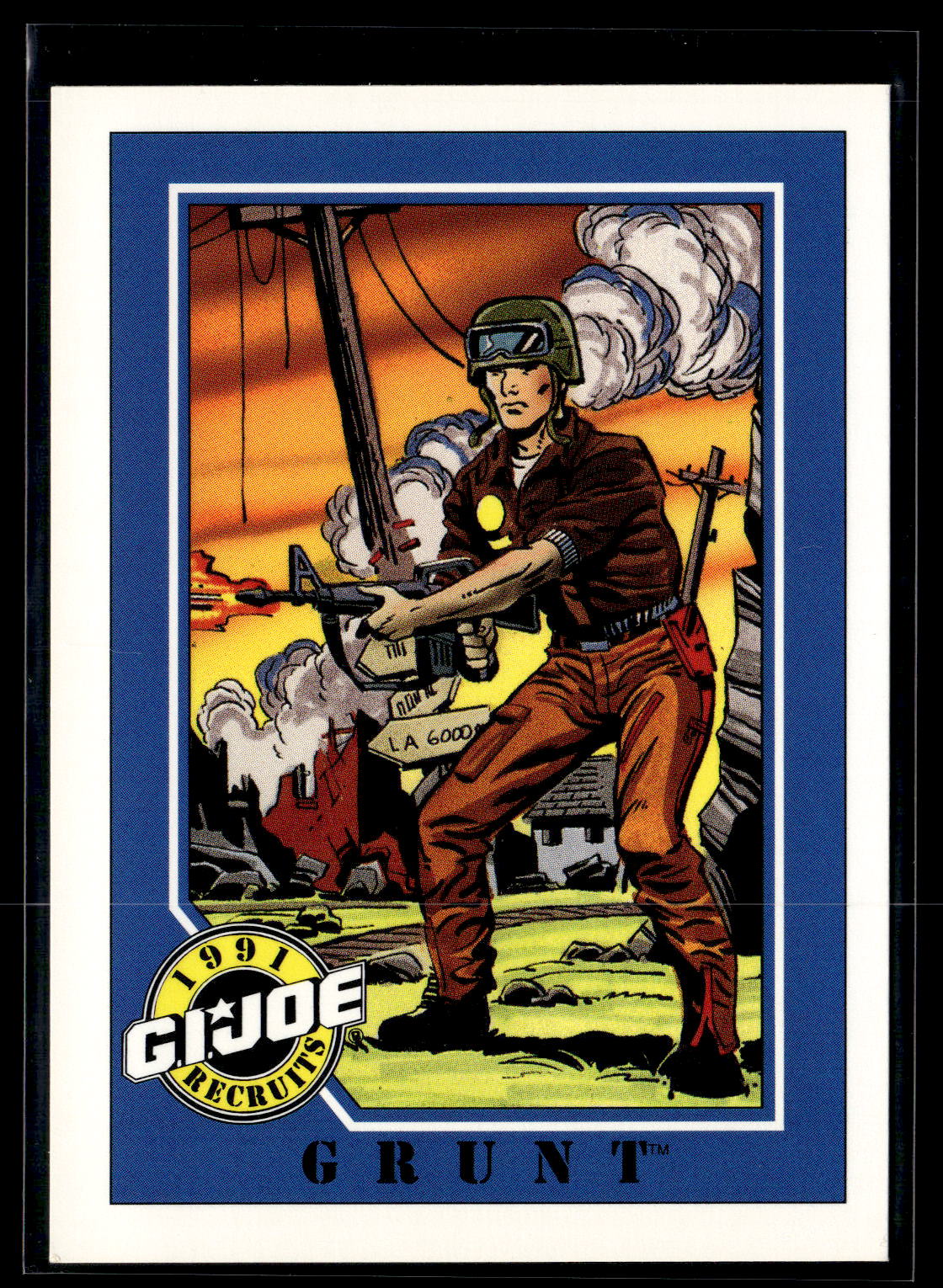 1991 Impel G.I. Joe #137 Grunt