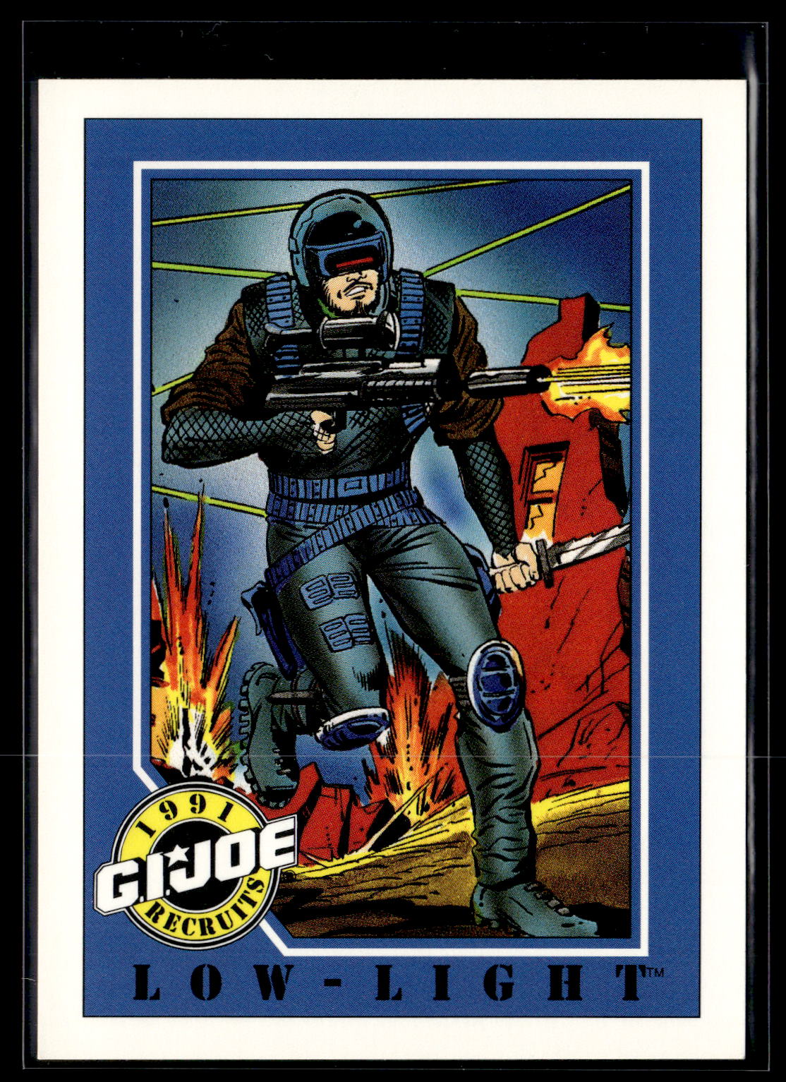 1991 Impel G.I. Joe #131 Low-Light