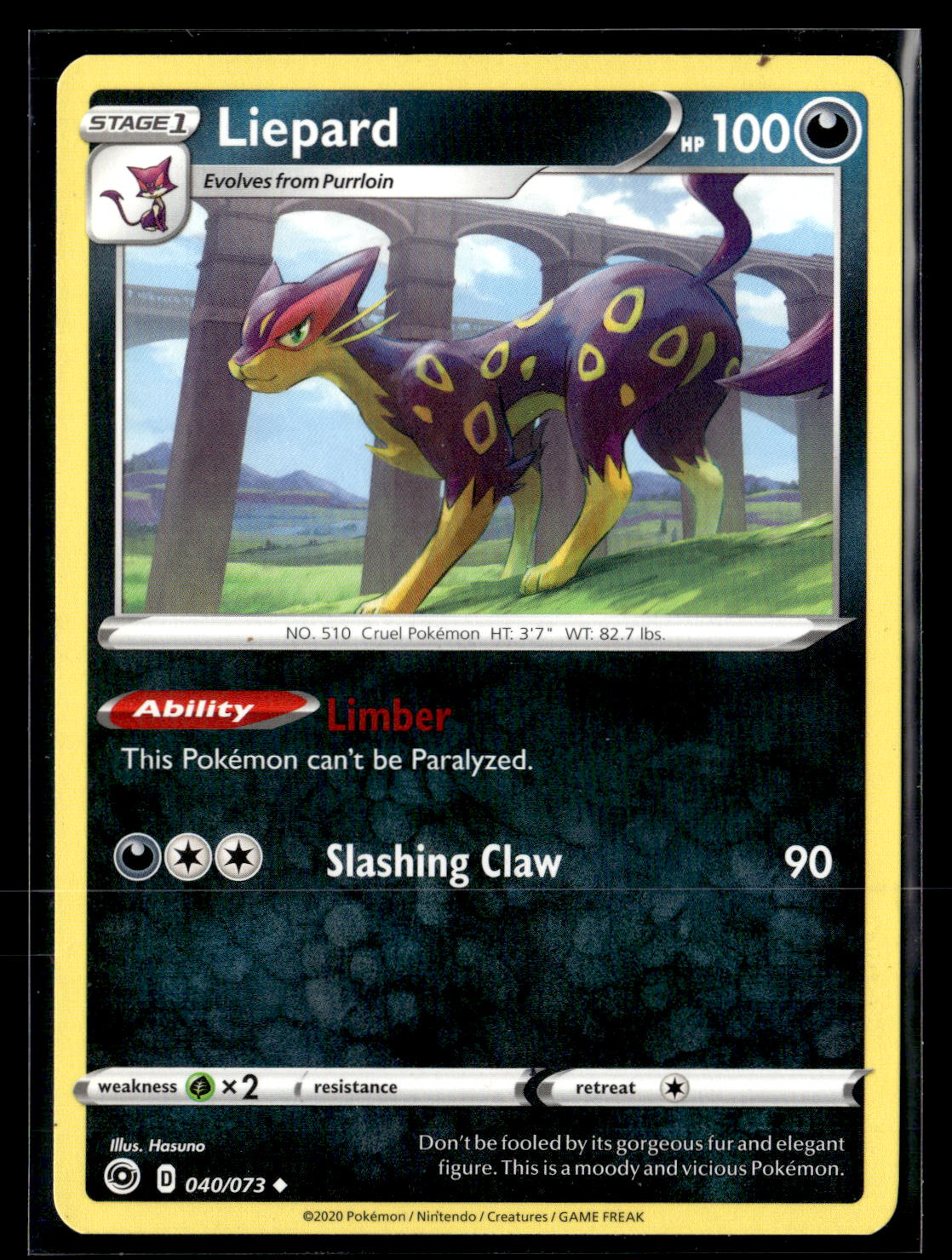 Champion's Path #40/73 Liepard