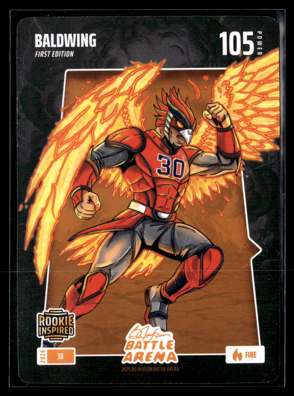 1st Edition Bo Jackson Battle Arena #38 Baldwing RI