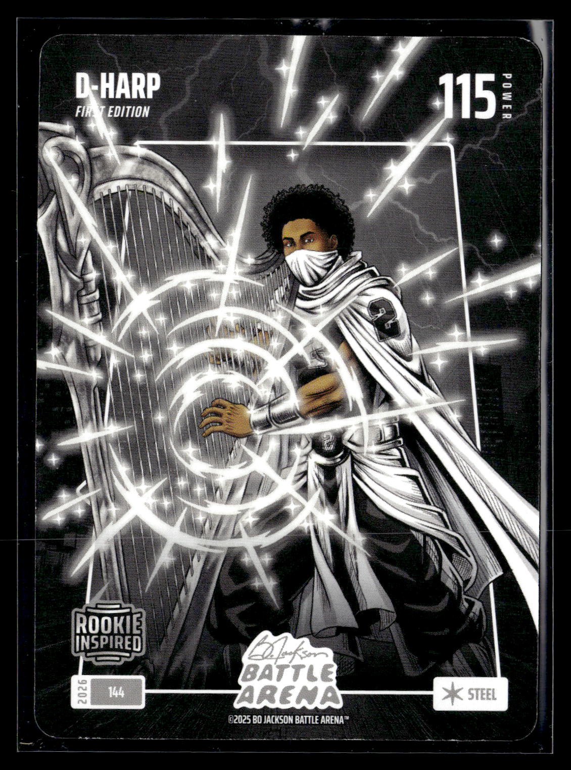 1st Edition Bo Jackson Battle Arena #144 D-Harp RI