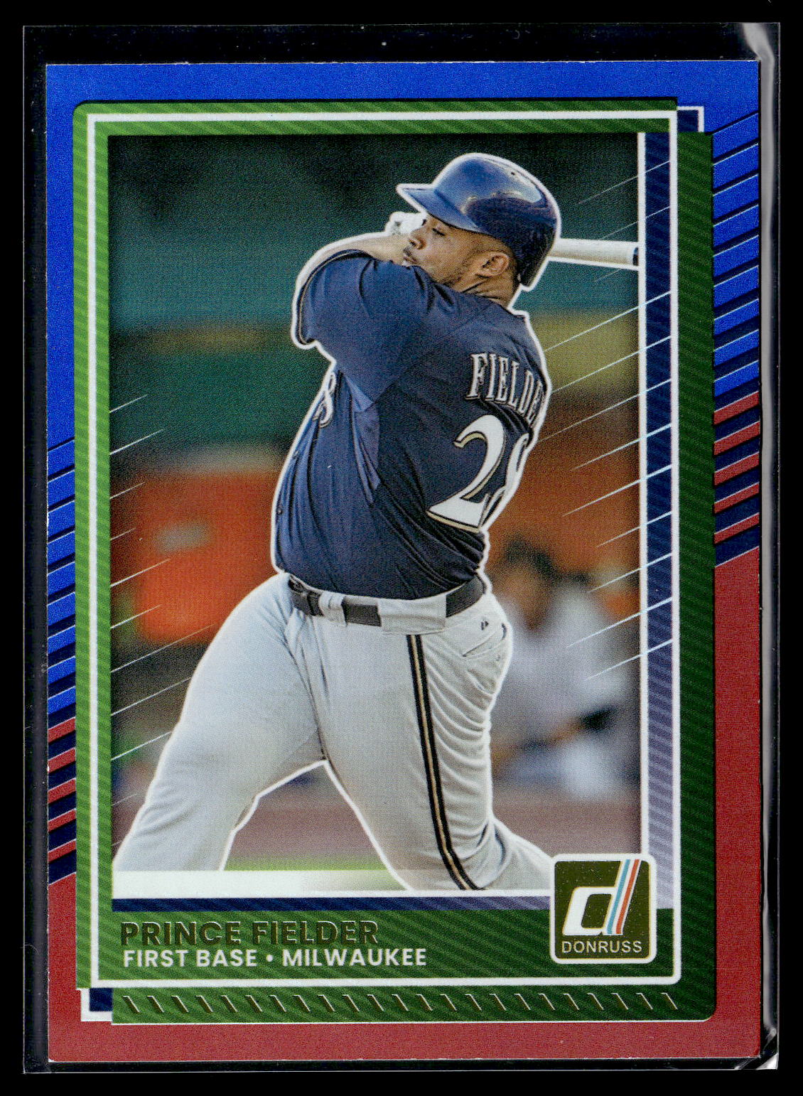 2025 Donruss #62 Prince Fielder Red and Blue