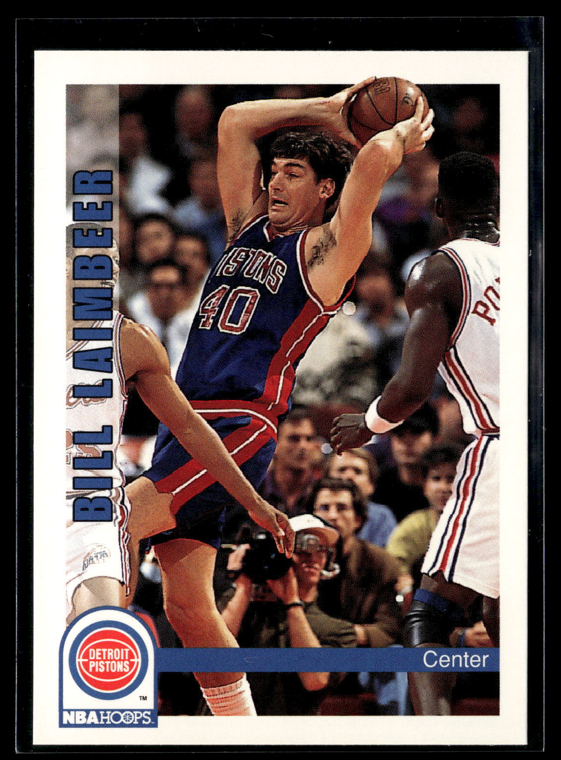 1992-93 Hoops #65 Bill Laimbeer
