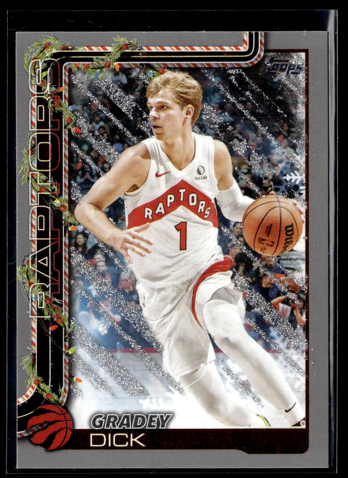 2025-26 Topps Holiday #H22 Gradey Dick Glitter Holiday