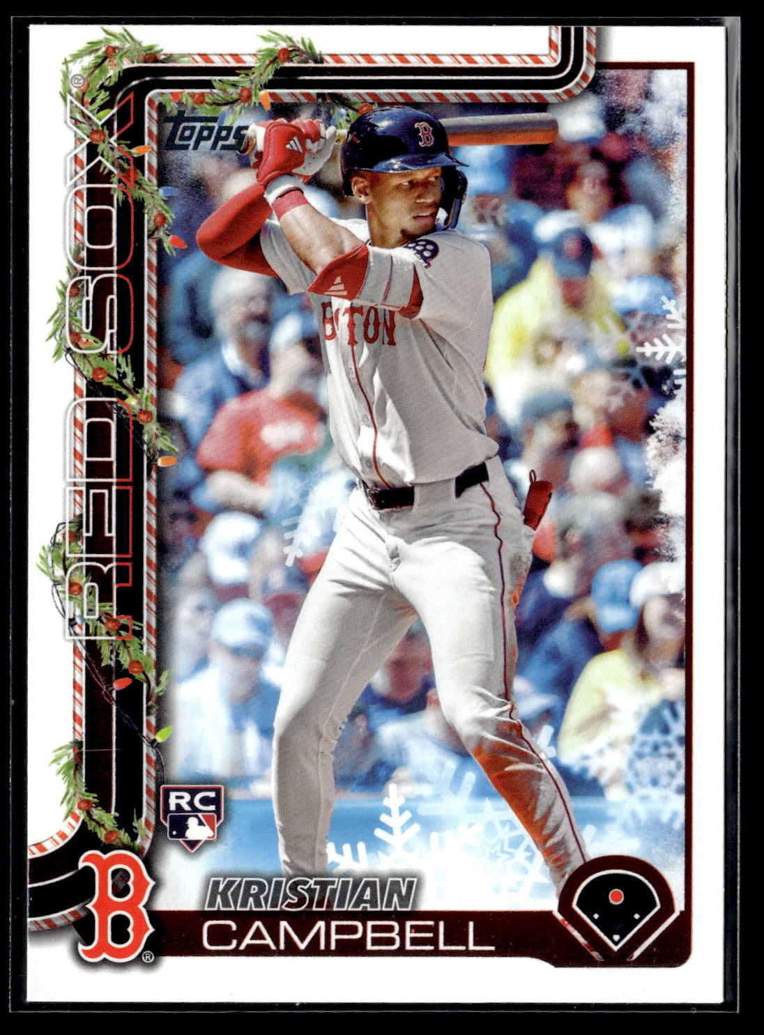 2025 Topps Holiday #H103 Kristian Campbell Rookie
