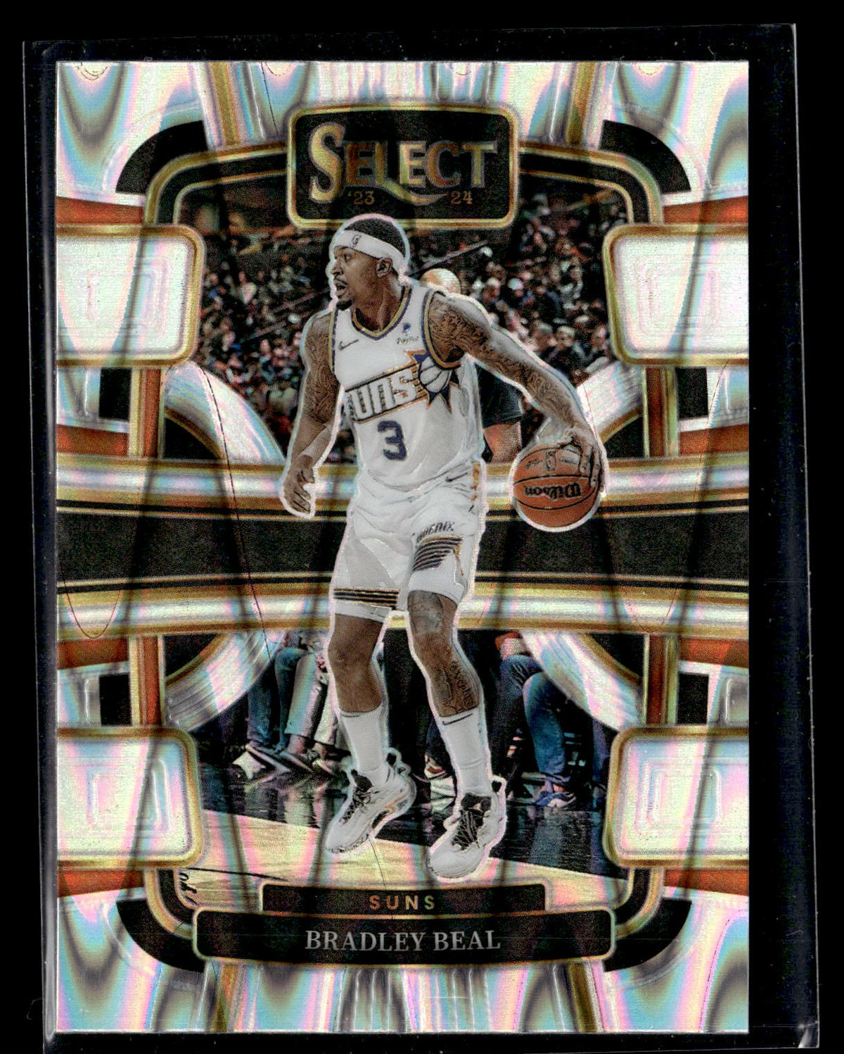 2023-24 Panini Select #47 Bradley Beal Tectonic Prizms