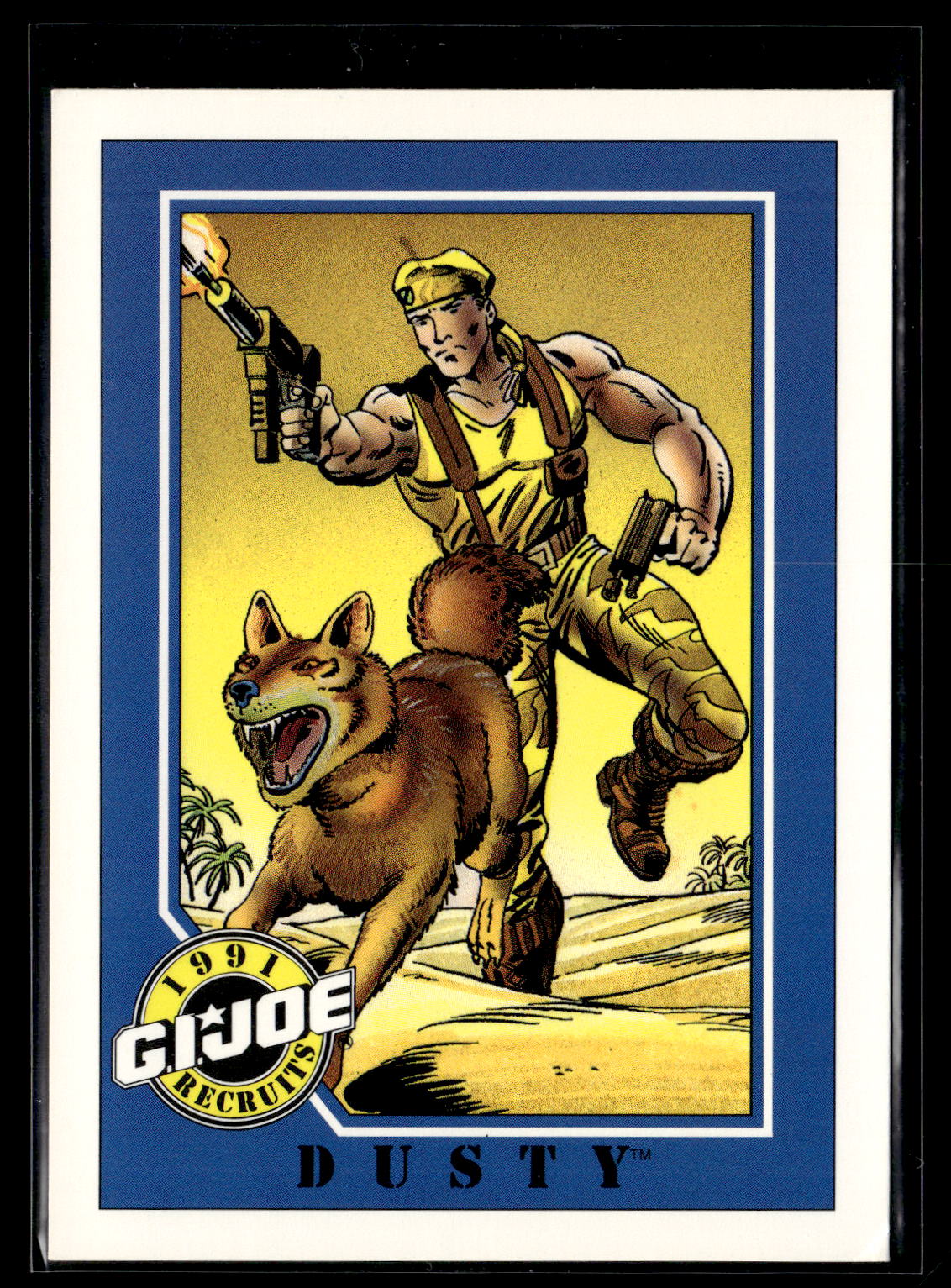 1991 Impel G.I. Joe #132 Dusty