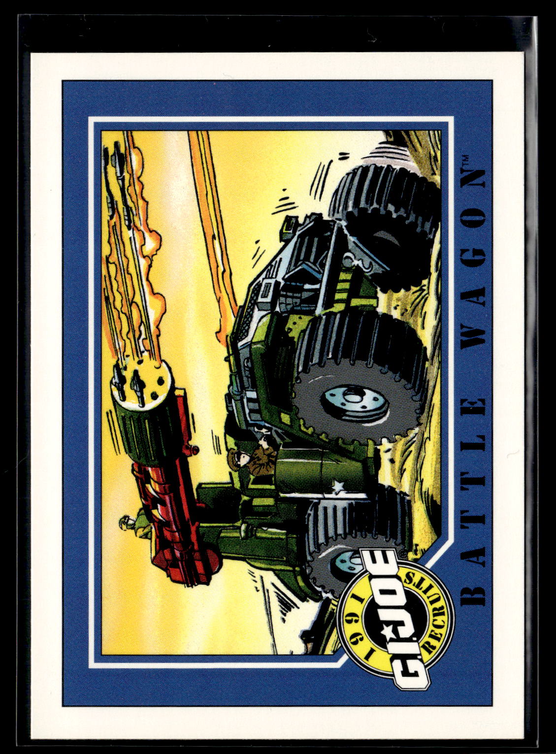 1991 Impel G.I. Joe #116 Battle Wagon