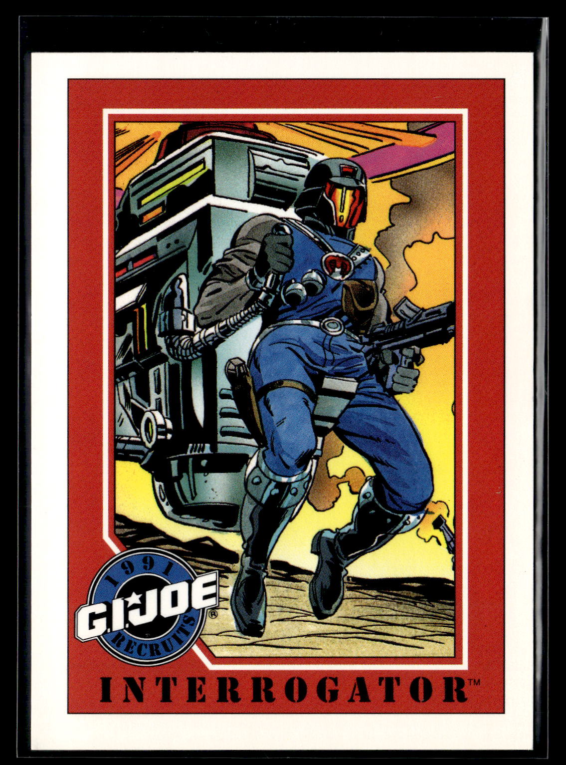 1991 Impel G.I. Joe #117 Interrogator