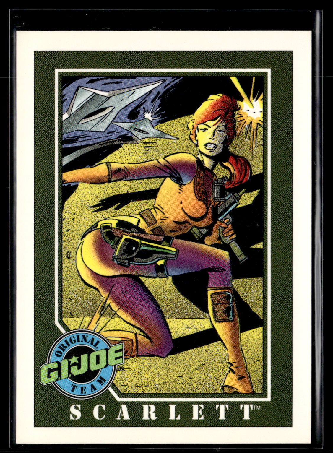 1991 Impel G.I. Joe #42 Scarlett